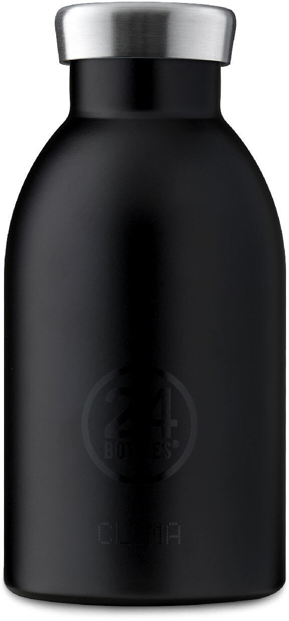 24Bottles Clima Bottle 0.33L Tuxedo Black