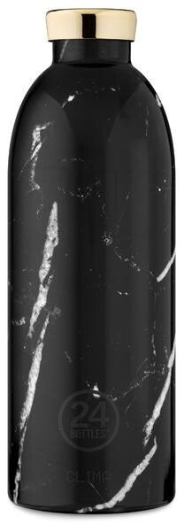 24Bottles Clima Bottle 0.85L Black Marble