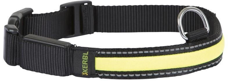Kerbl Collier lumineux et réfléchissant Light & Reflex 45-63 cm x 25 mm