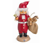 Figurine de père noël décoration traditionnelle ornement poupée rouge pour  fête ECD GERMANY Pas Cher 