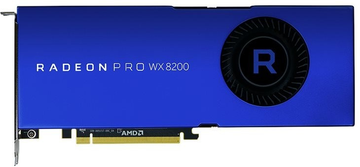 AMD RADEON PRO WX 8200 8 Go HBM2