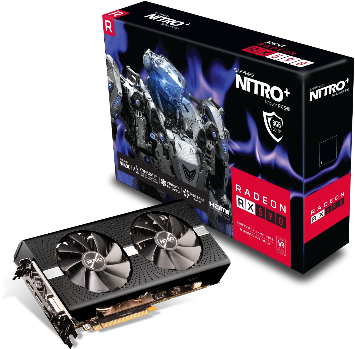 Sapphire Radeon RX 590 NITRO+ 8 Go GDDR5