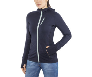 Icebreaker Quantum Long Sleeve Zip Hood Women midnight navy Icebreaker Quantum Long Sleeve Zip Hood Women midnight navy