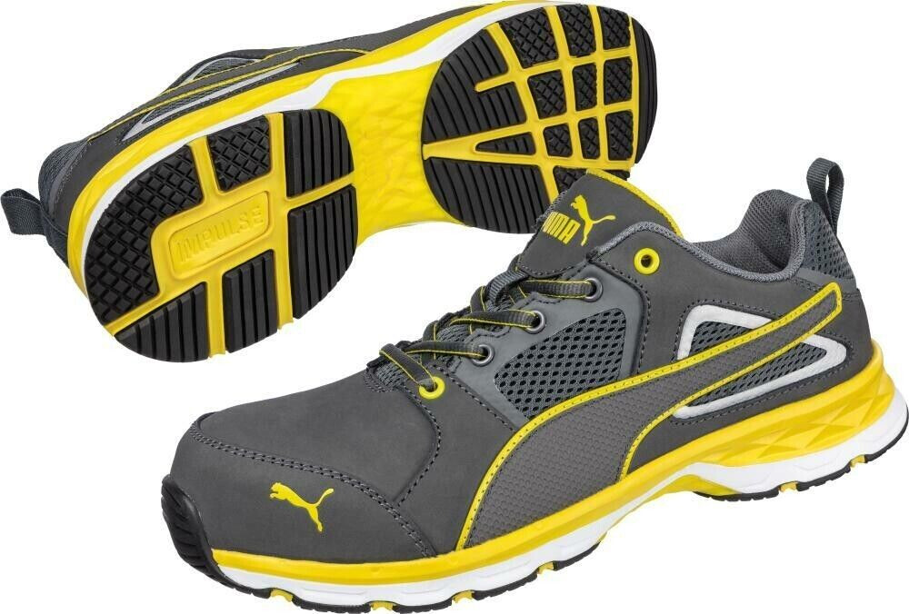 Puma Safety Pace 2.0 yellow low S1P ESD HRO SRC