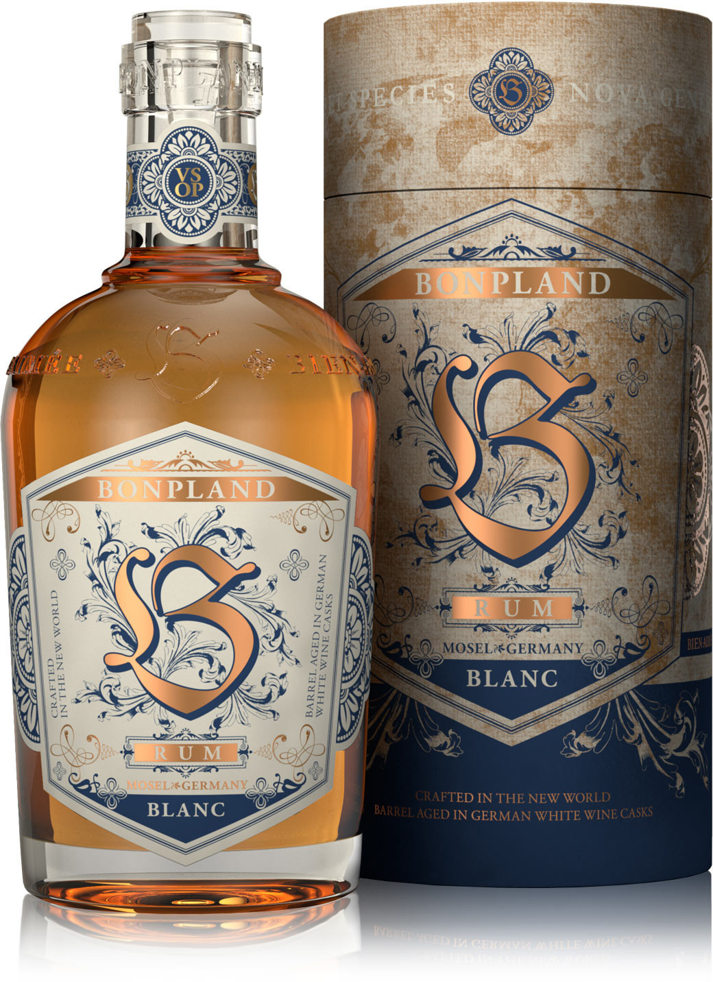 Bonpland Rum Blanc VSOP 0,5 L 40 %