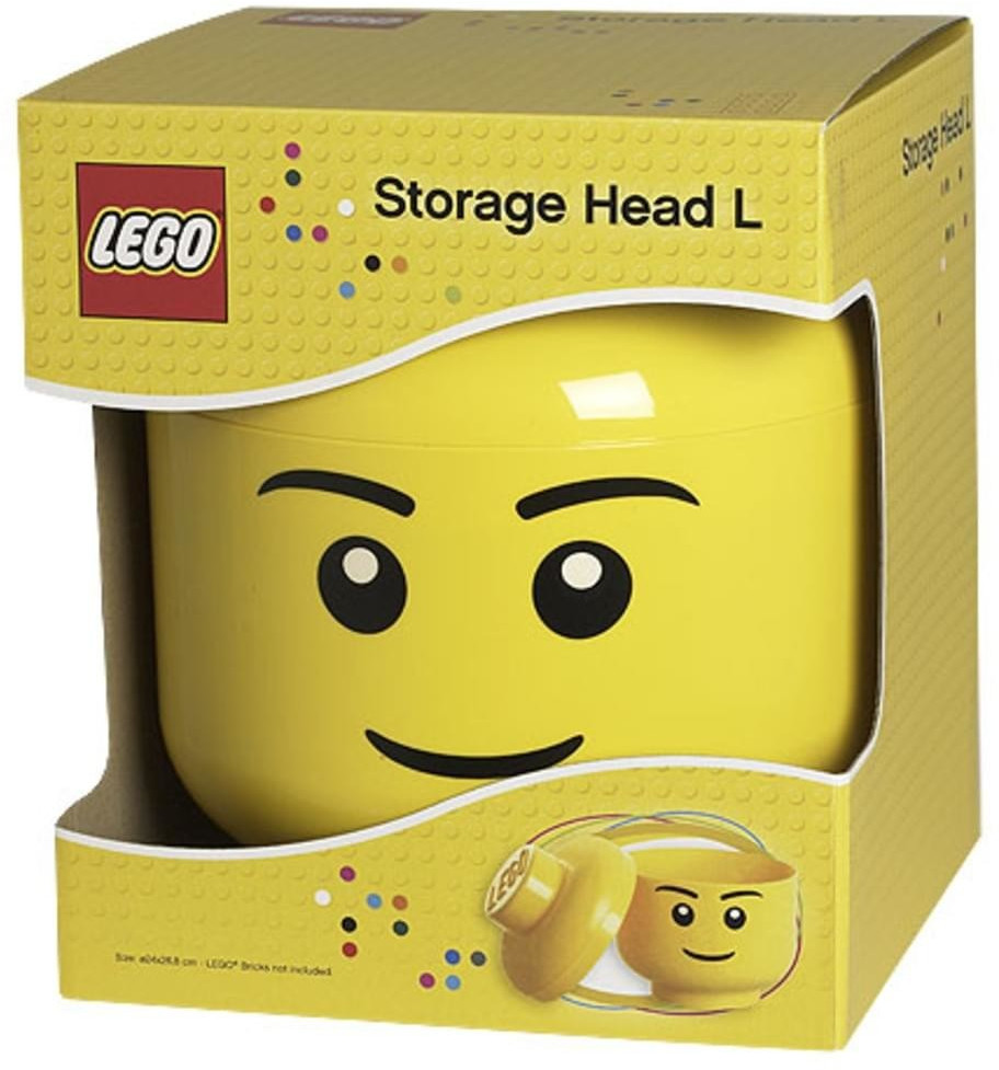 Tête de rangement Lego garçon - Taille L - Autres jeux de construction - à  la Fnac