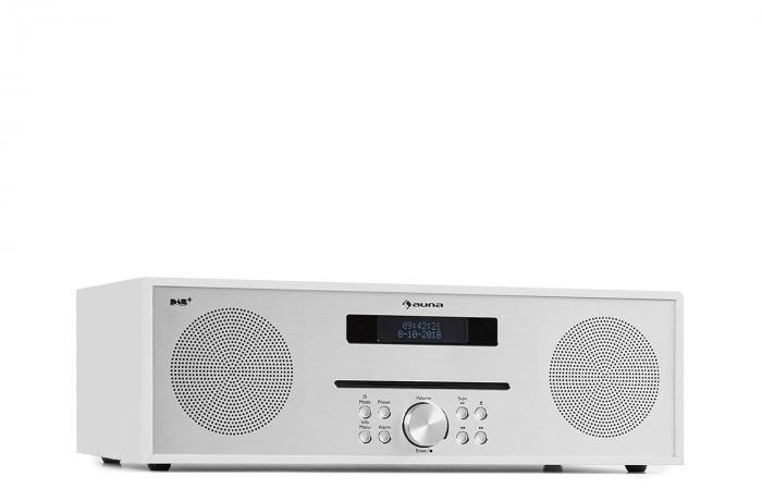 Auna Silver Star CD-DAB White