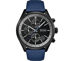Hugo boss grand prix gq 2025 black chronograph men's watch