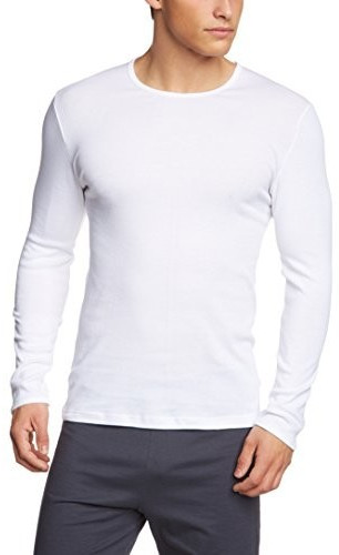 Calida Classic Cotton 1:1 T-Shirt Longsleeve white (16910-001)