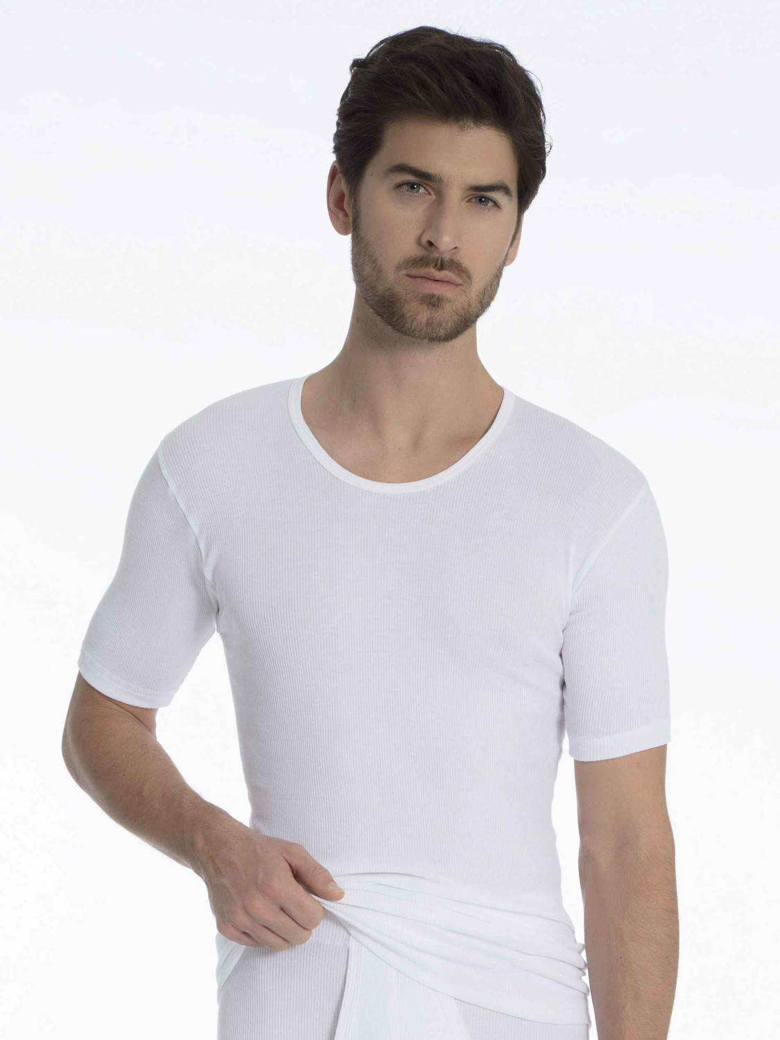Calida Classic Cotton 2:2 T-Shirt white (17410-001)