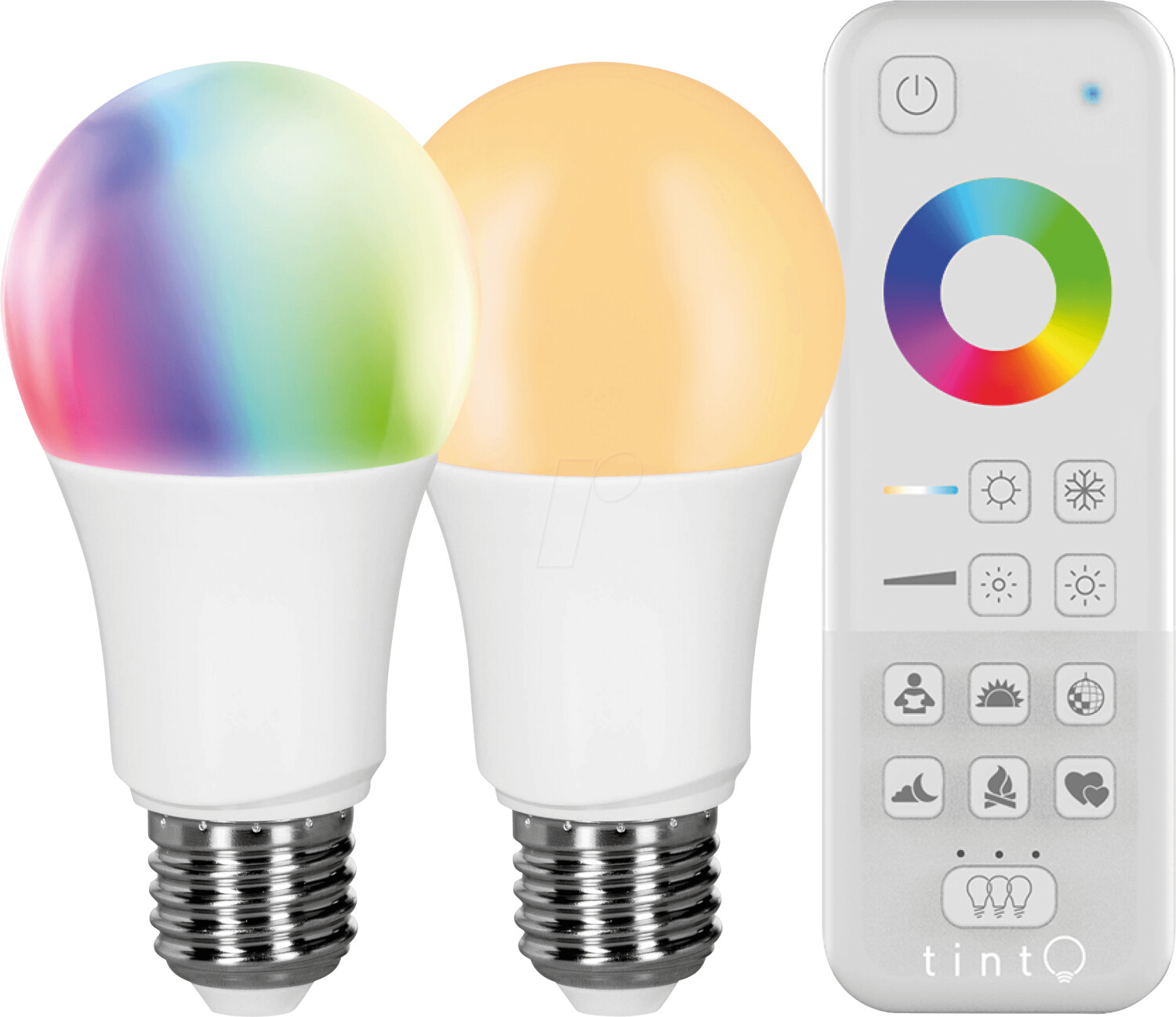 Müller-Licht tint LED white+color E27 Starter Set (404013)