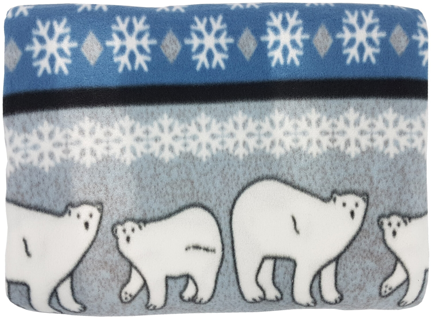 Proheim Cozy Bears 150x170cm blue