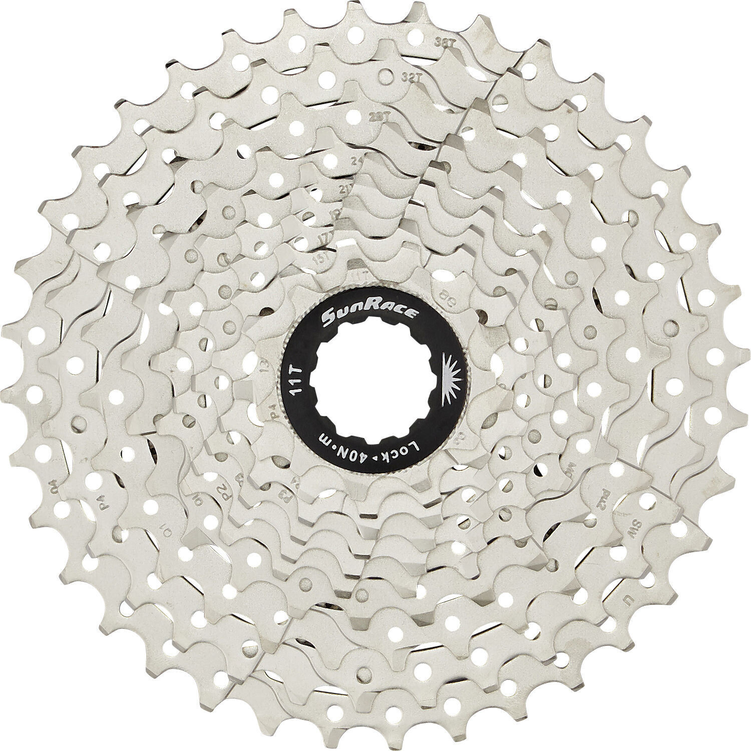 SunRace CSMS1 (11-36) silver
