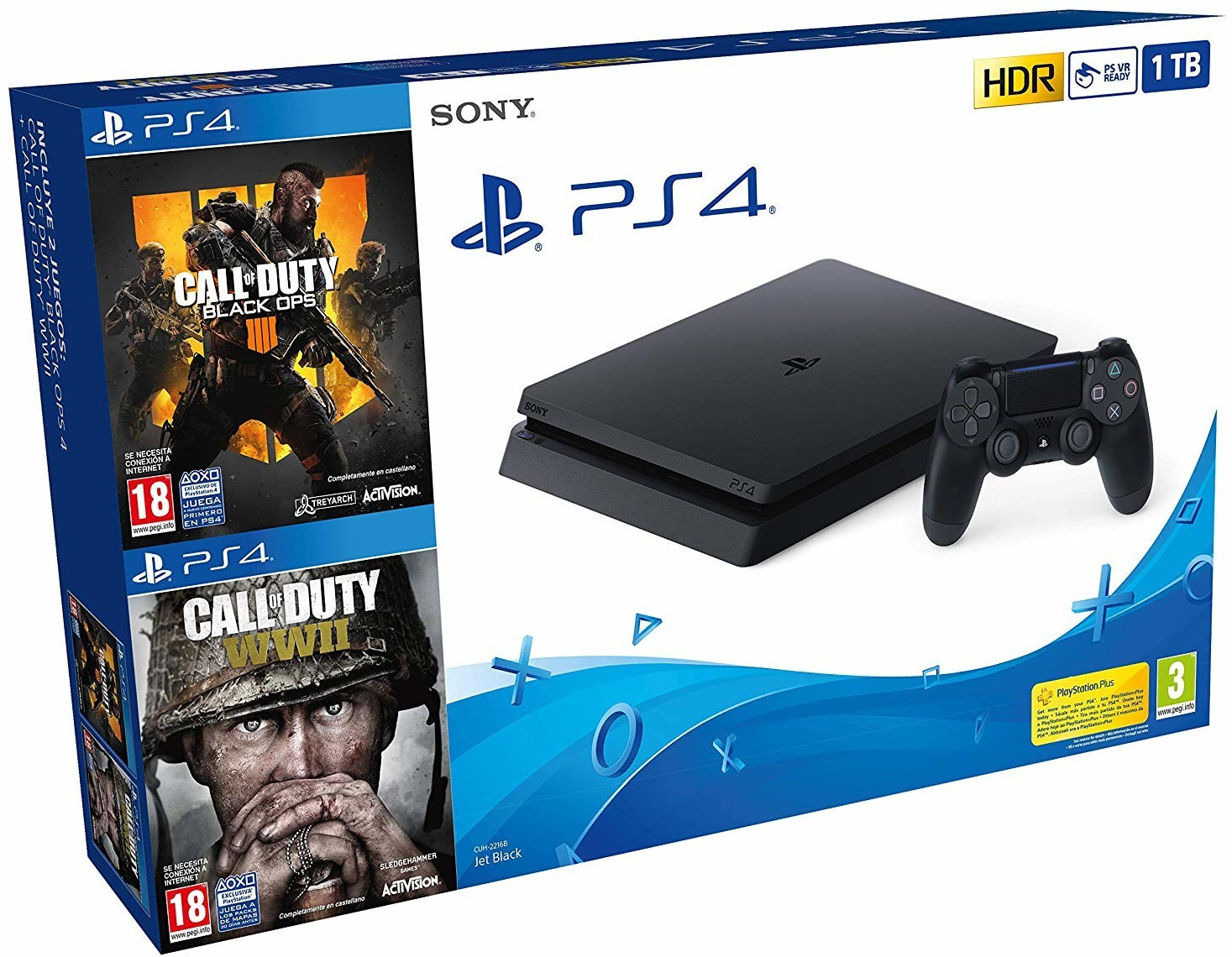 Sony PlayStation 4 (PS4) Slim 1TB
