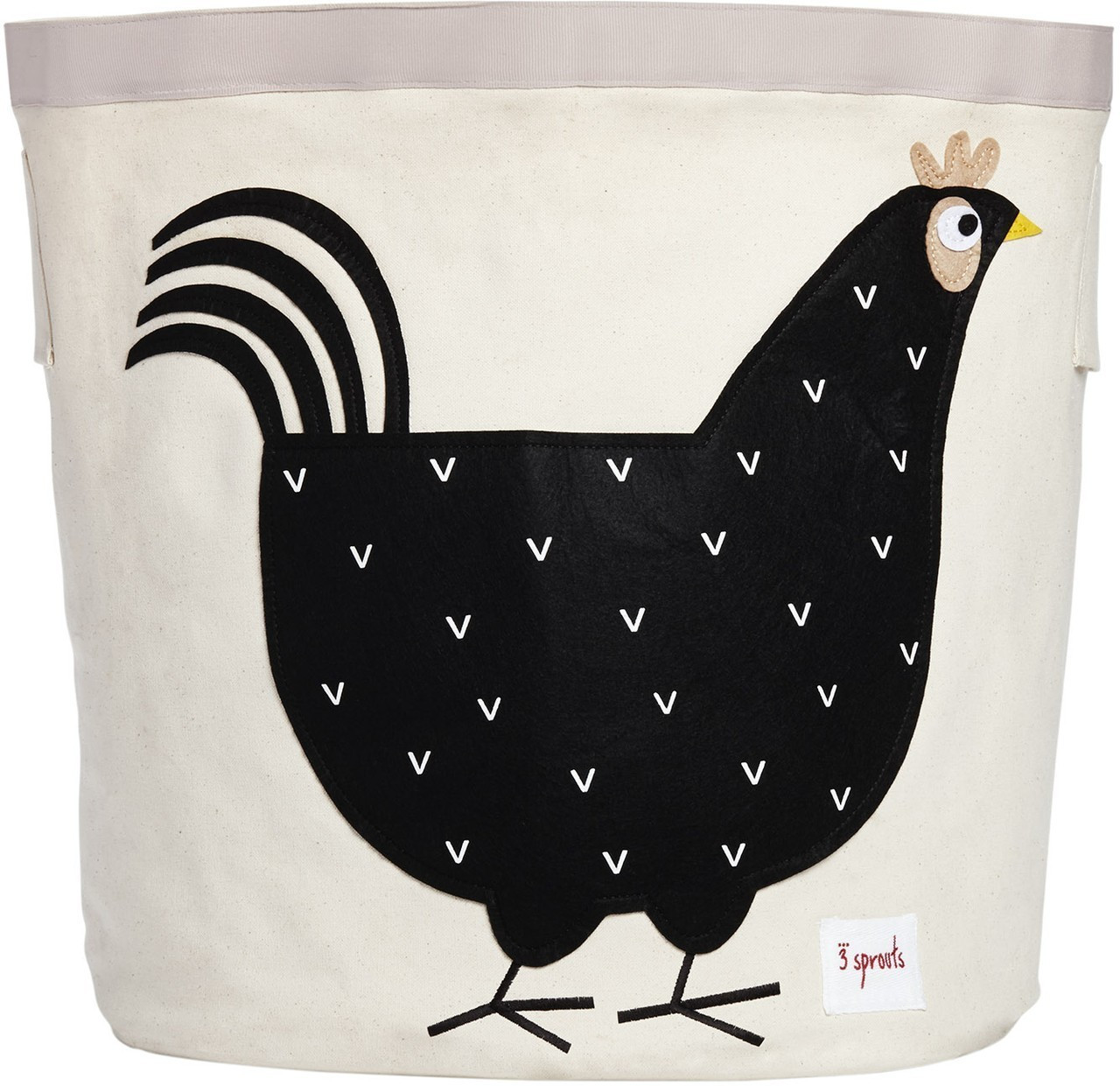 3 Sprouts Sac à jouets poule