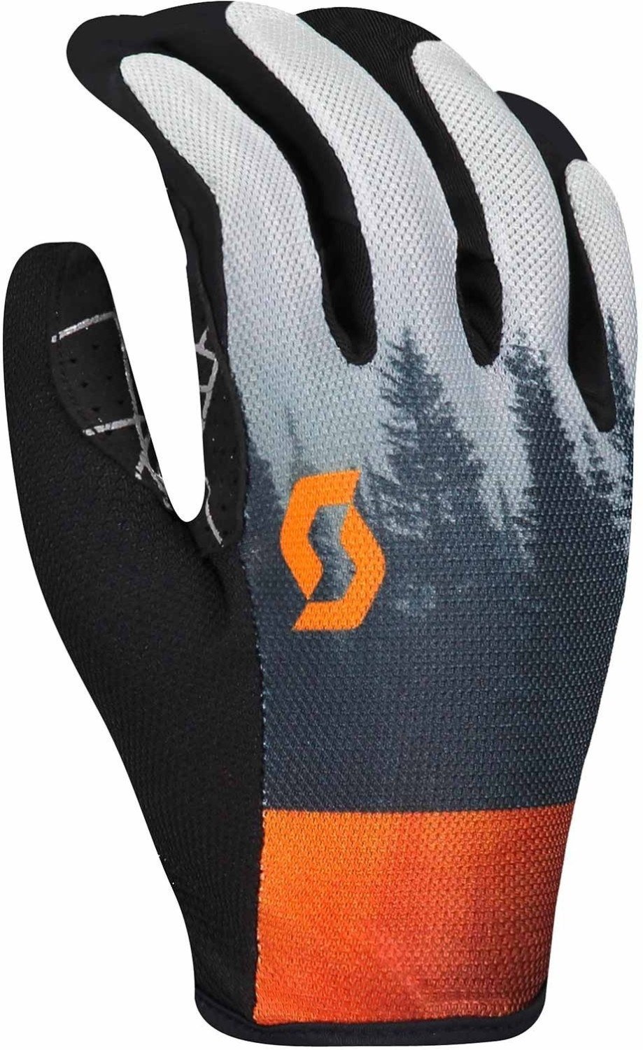 Scott Cycling Gloves Traction long grey-orange