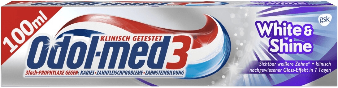 Odol Med 3 White And Shine Inhaltsstoffe Odol-med3 White & Shine Zahncreme ab 2,45 € | Preisvergleich bei idealo.de