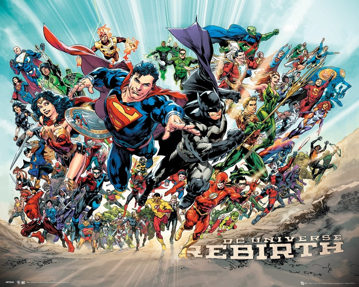 GB Eye DC Comics Universe Rebirth Mini Poster