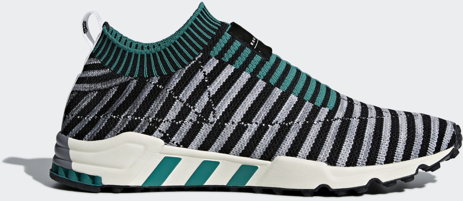 Adidas EQT Support SK Primeknit core black/grey one/sub green