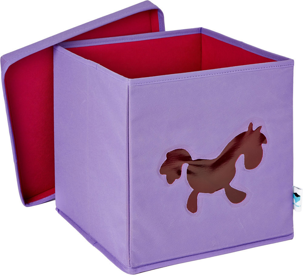 LOVE !T STORE !T Storage Box with Window 30x30x30cm