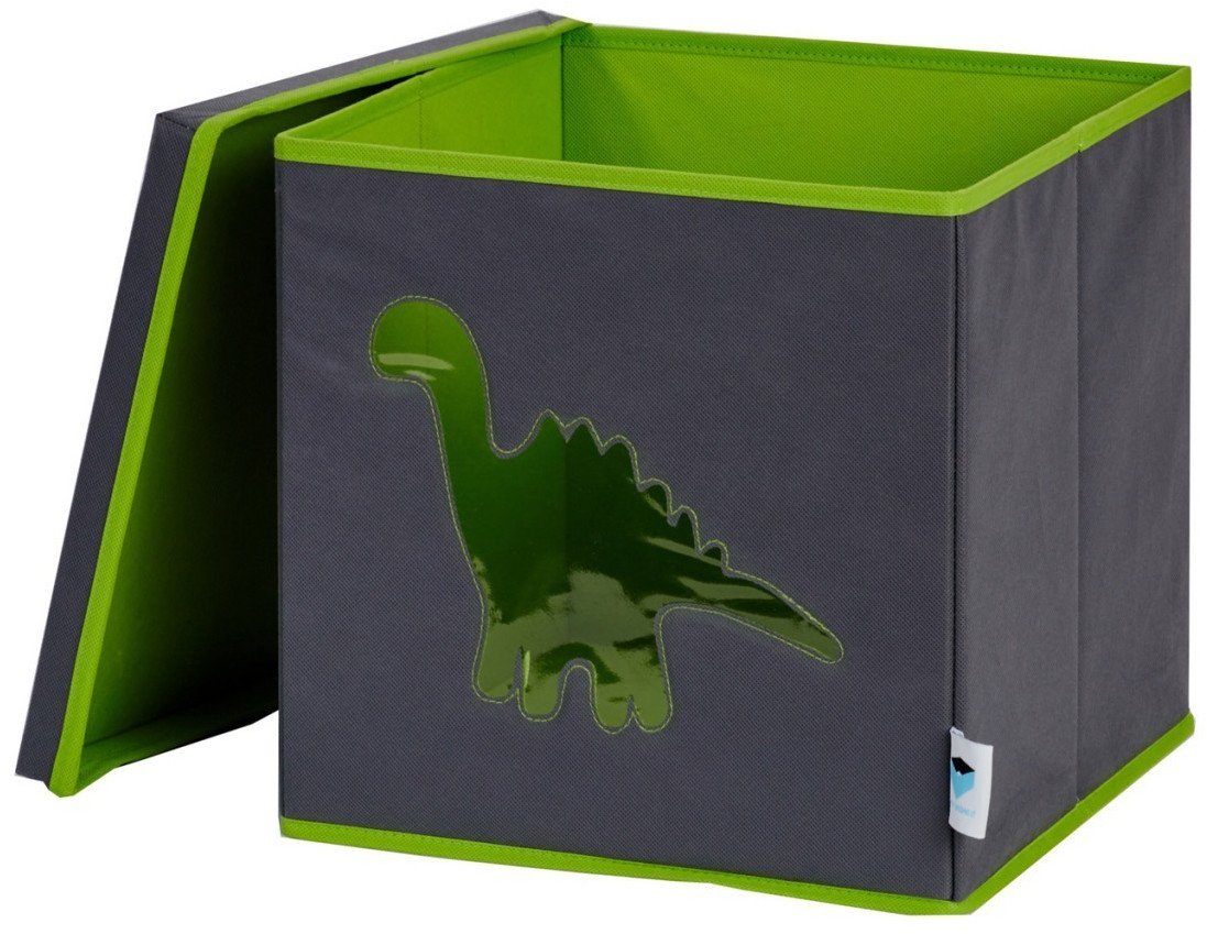 LOVE !T STORE !T Storage Box with Window 30x30x30cm Dino