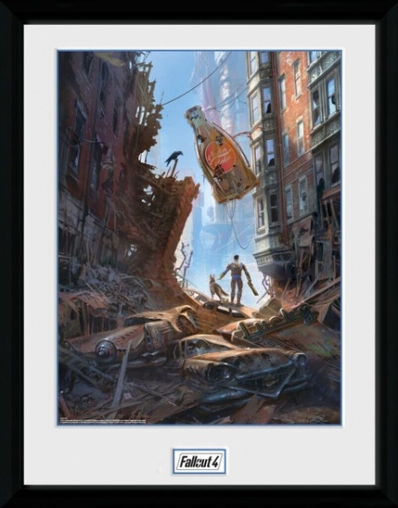 GB Eye Fallout 4 Street Scene Wall Art
