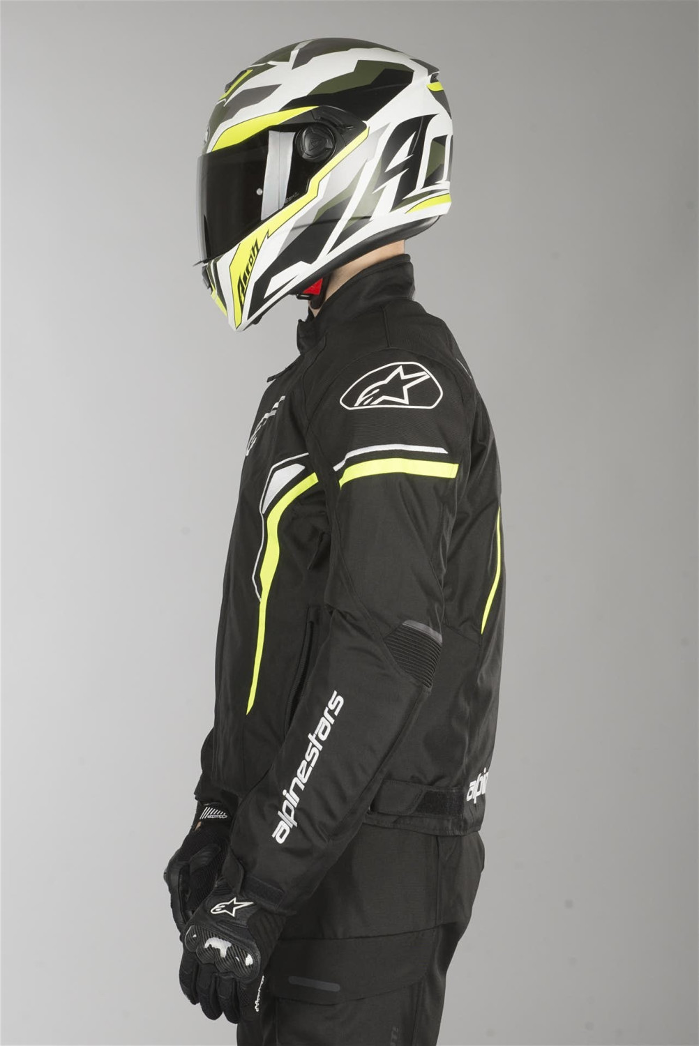 Blouson alpinestar top jaune fluo