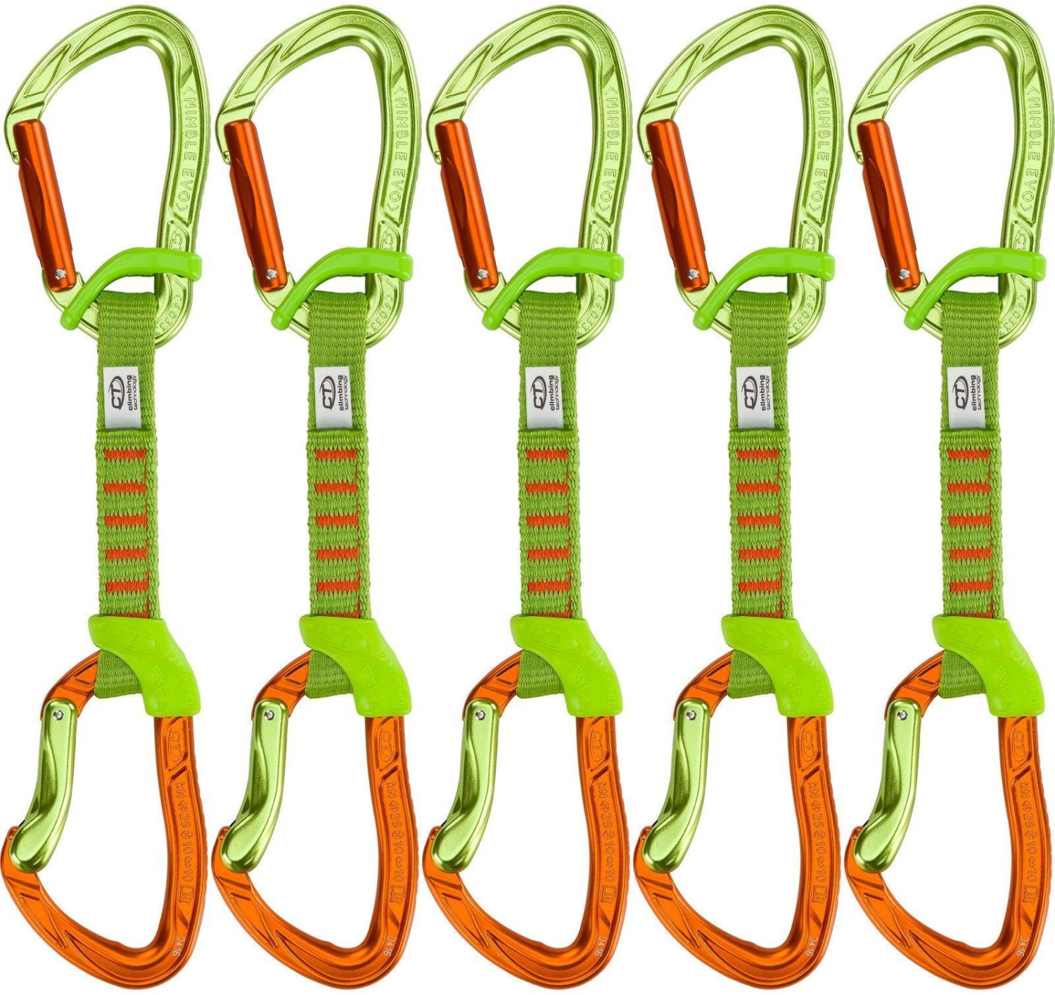 Climbing Technology Nimble Fixbar Set NY (5-Pack)
