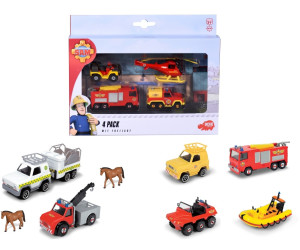 Feuerwehrmann Sam/ 4erPack/ Dickie Toys/Alter 3+/Autos Hubschrauber/OVP 