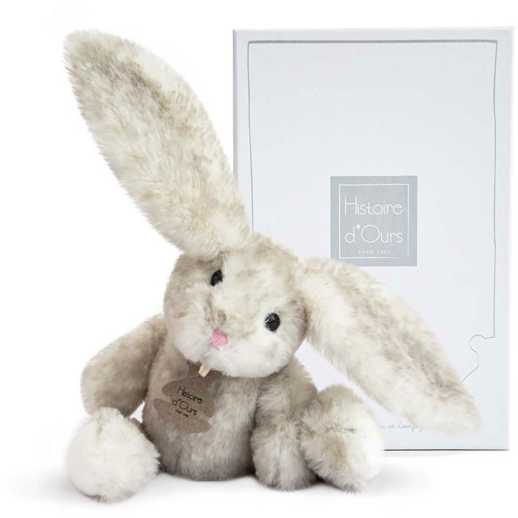 Histoire d'Ours Lapin Fluffy perle 27 cm