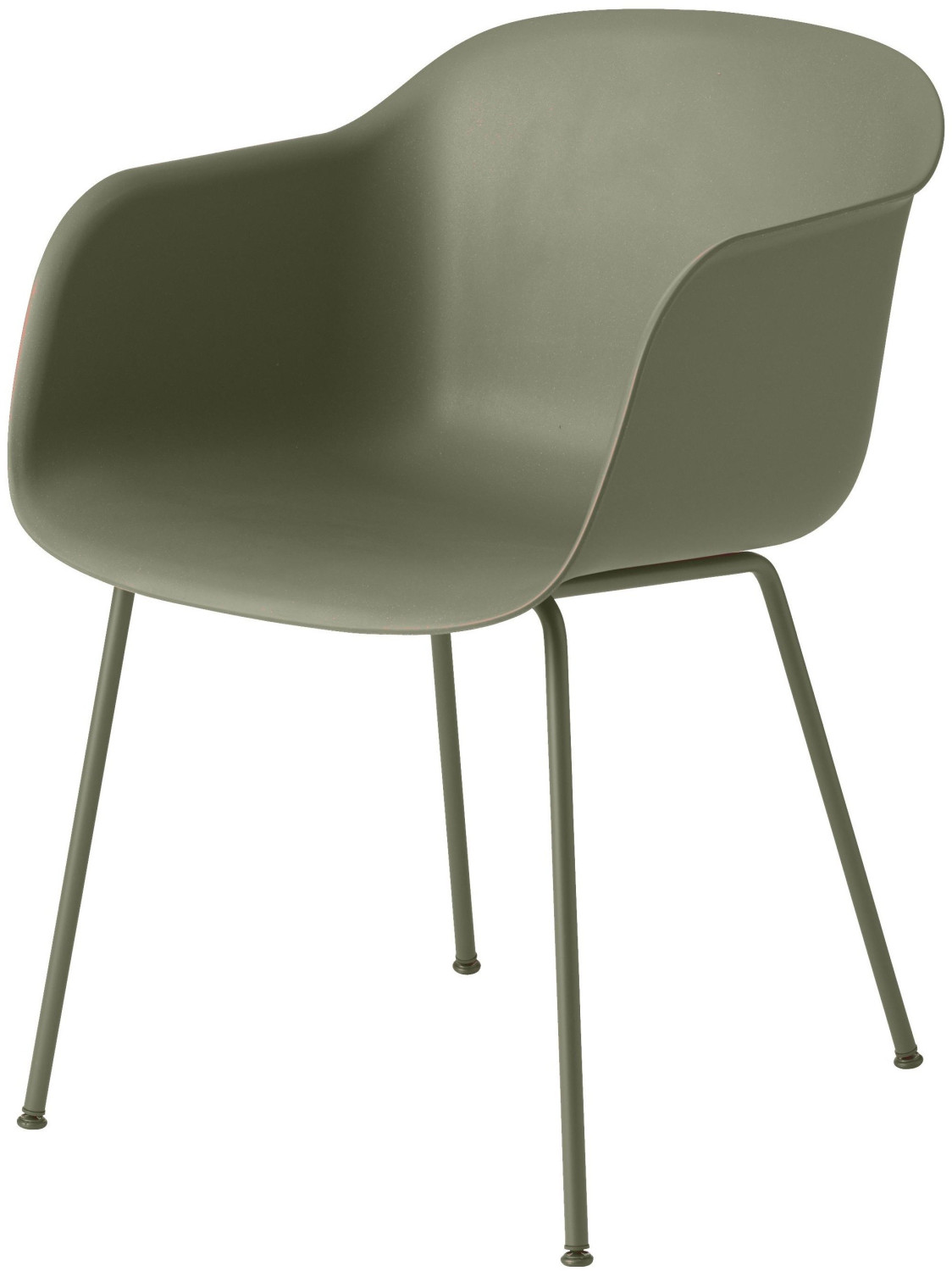 Muuto Fiber Tube Base dusty green