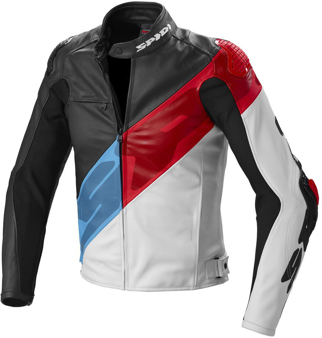 Spidi Blouson Super-R rouge/bleu