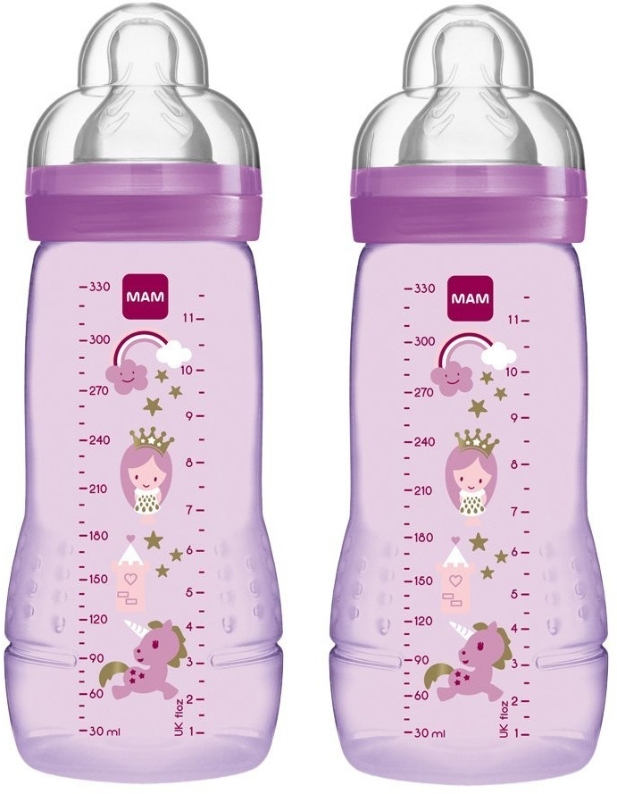 MAM Easy Active Baby Bottle 330ml 2-pack