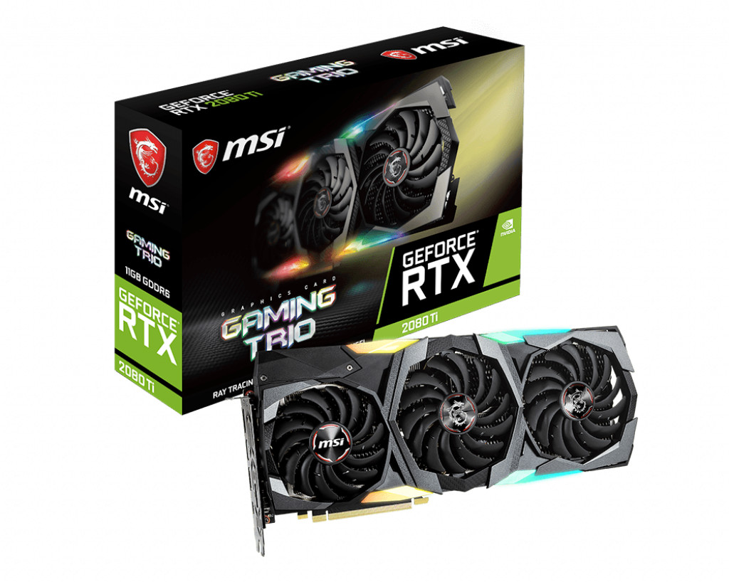MSI GeForce RTX 2080 Ti GAMING TRIO 11 Go GDDR6