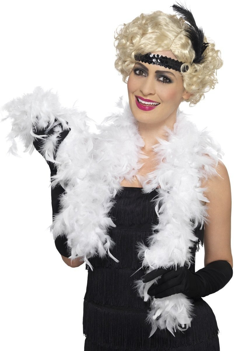 Smiffy's Feather Boa white