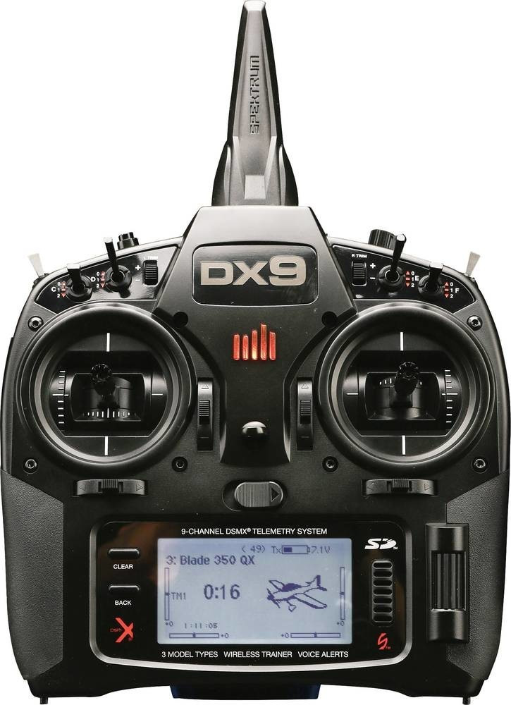 Spektrum DX9 Black Transmitter Only MD2 (SPMR9910)