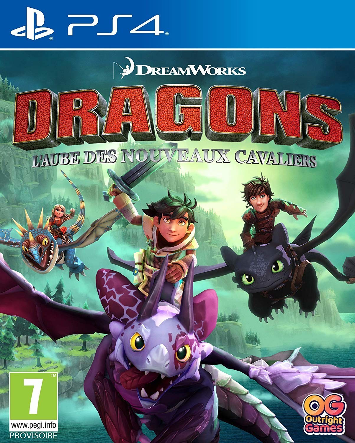 DreamWorks Dragons : L'aube des nouveaux cavaliers (PS4)