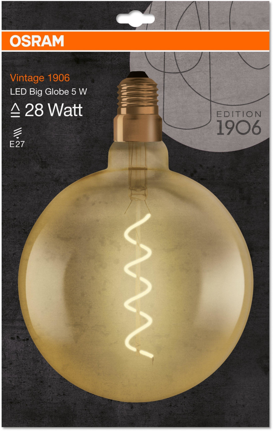 Osram Vintage 1906 LED 5W(28W) E27 2000K (092013) ab 9,99