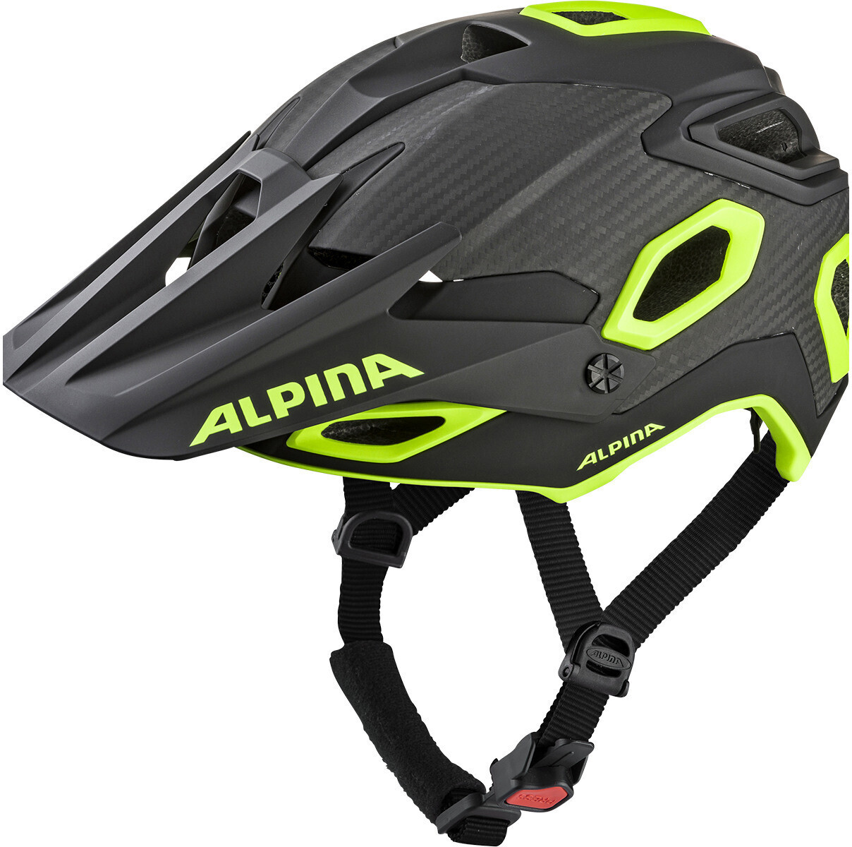 Photos - Bike Helmet Alpina Sports  Sports Rootage black/neon/yellow 