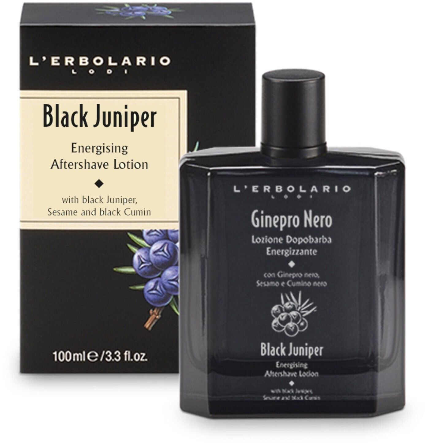 L'Erbolario Ginepro Nero Lozione Dopobarba Energizzante (100ml) ab 16,85 €