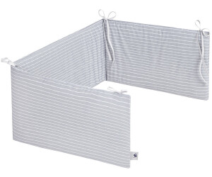 Julius Zöllner Jersey Nestchen Comfort Soft ca 180/35 cm Grey Stripes TOP 