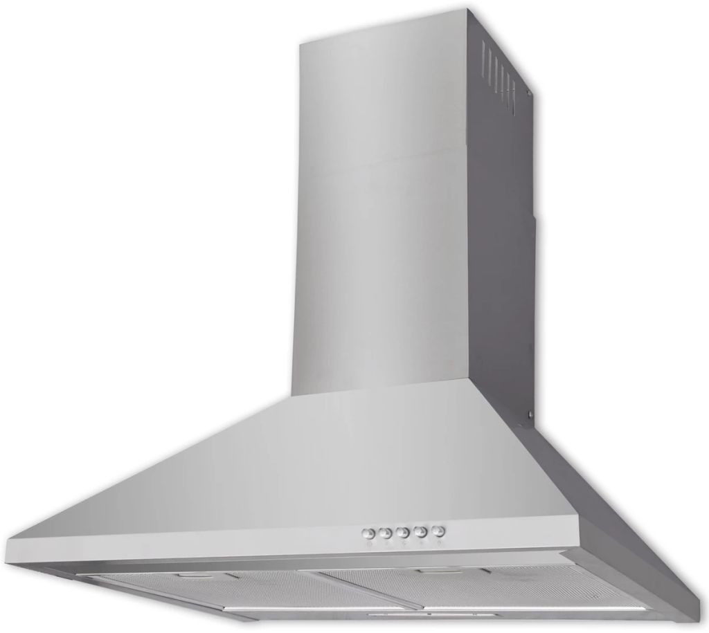 VidaXL Hotte acier inoxydable 600 mm