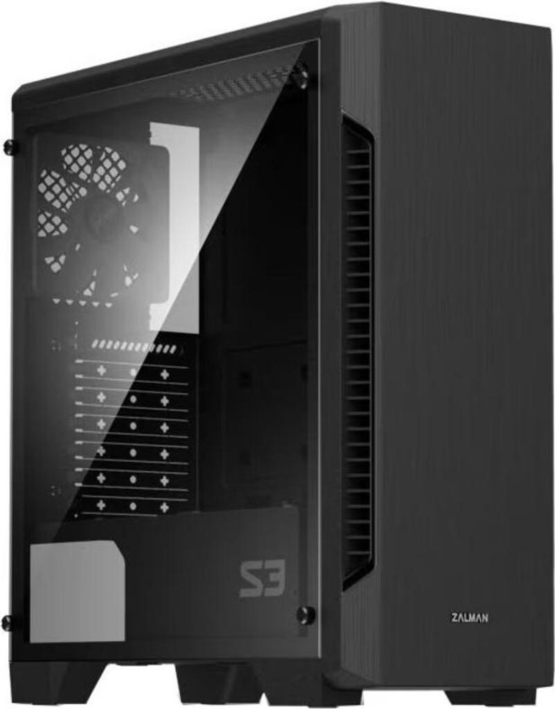 Custodia Per PC Zalman S3 Nero - Design Compatto E Funzionale Per Assembly Desktop
