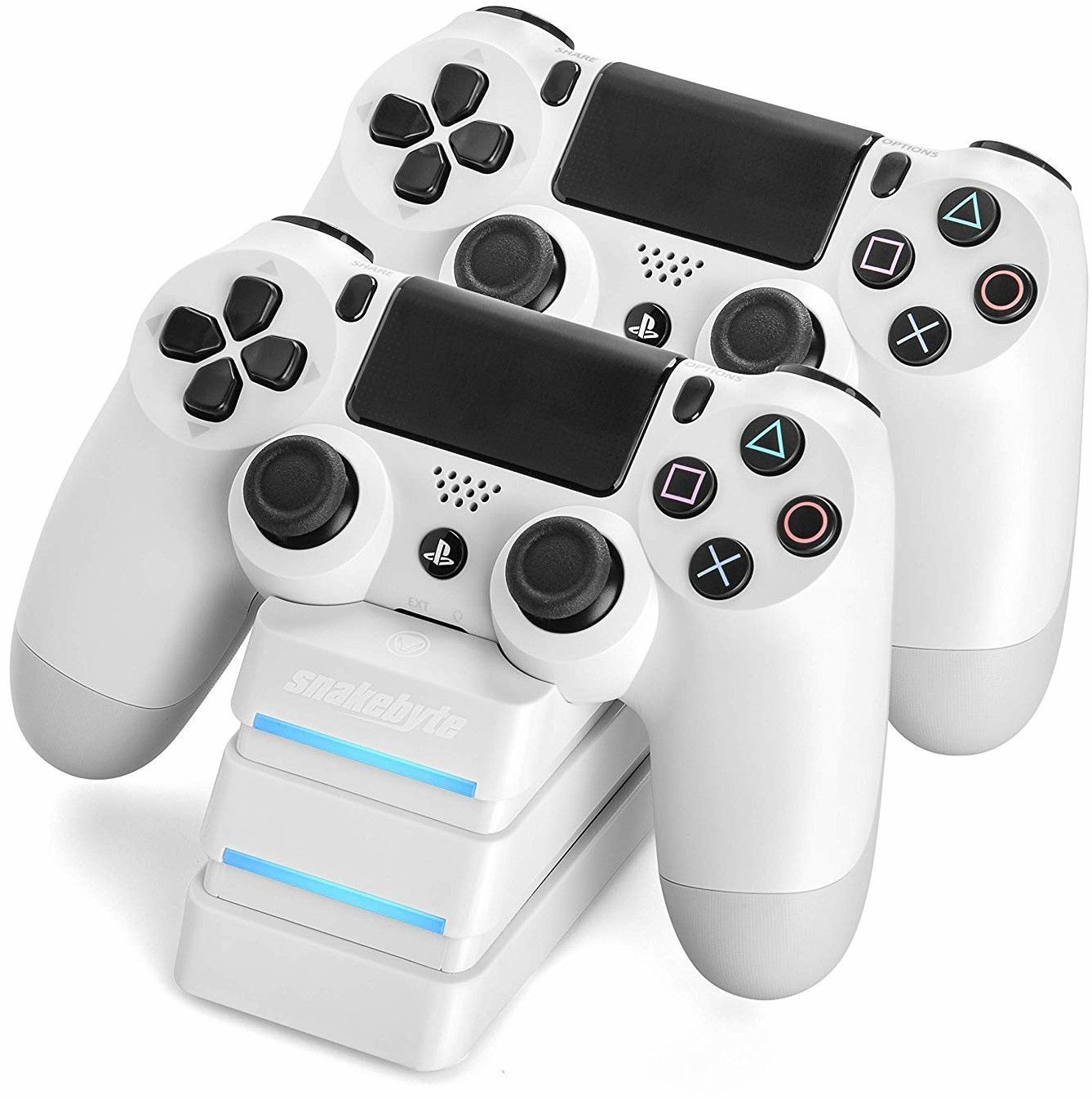 Photos - Console Accessory Snakebyte PS4 Twin:Charge White 