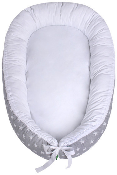 Lulando Multifunction Babynest 80x45cm - White Stars White