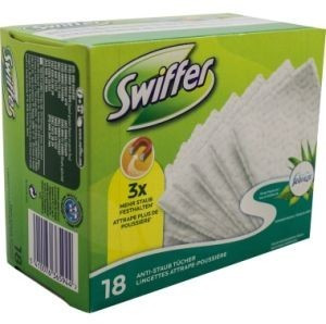 SWIFFER - Serpillére humide swiffer (boite de 10)