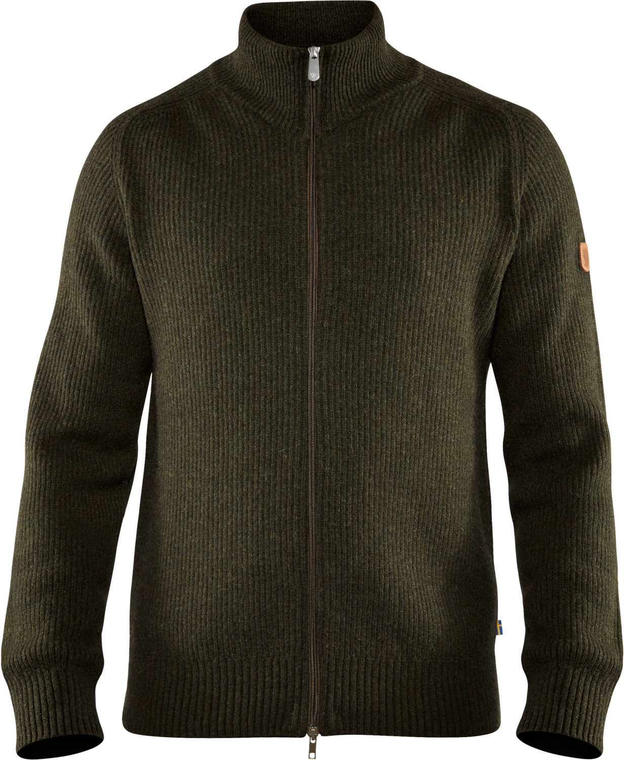 Fjällräven Greenland Re-Wool Cardigan M deep forest