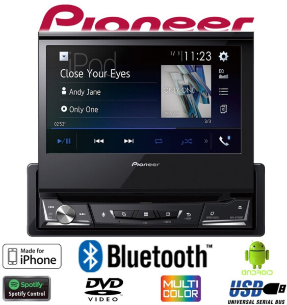 Pioneer AVH-A7100BT, Bild 2