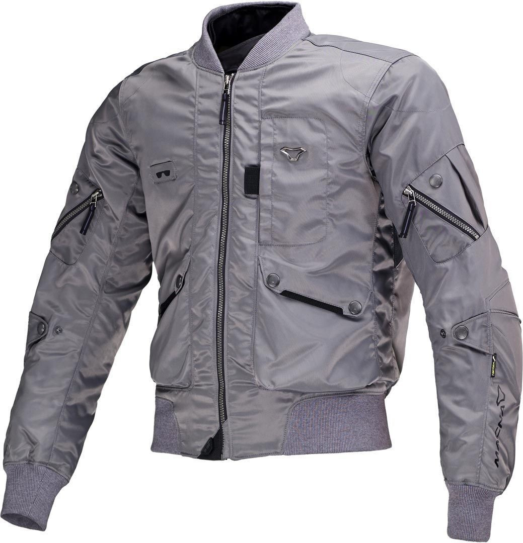 Photos - Motorcycle Clothing Macna Bastic Jacket grey 