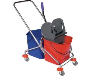 Presse Fahreimer Reinigungswagen Putzwagen Sprintus Einfachfahreimer Chrom 27 L